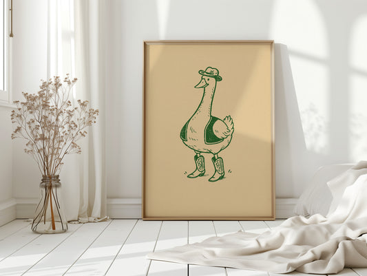 Cowboy Goose – Honk If You Love the Wild West