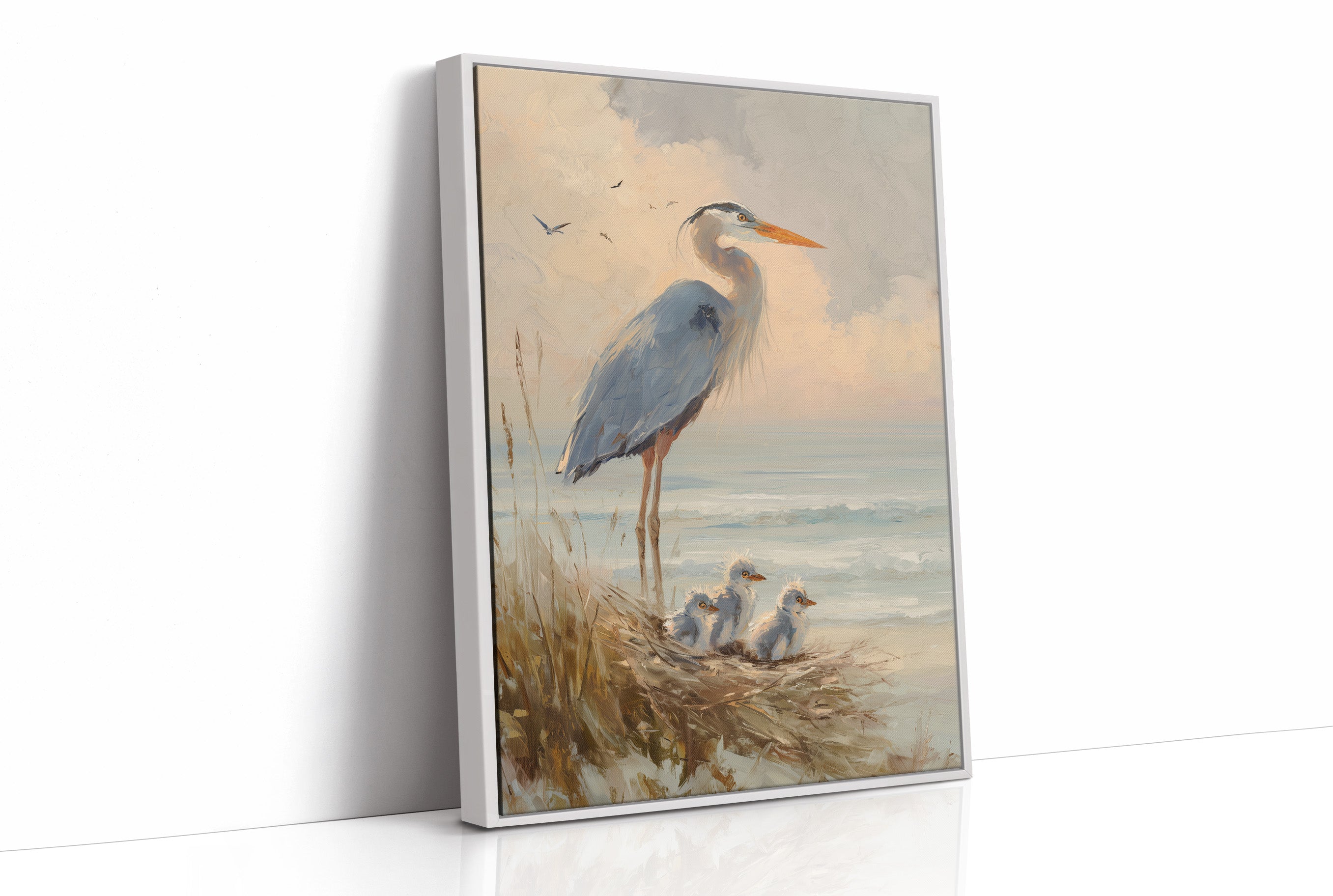 Shoreline Guardian Watches Dawn Break