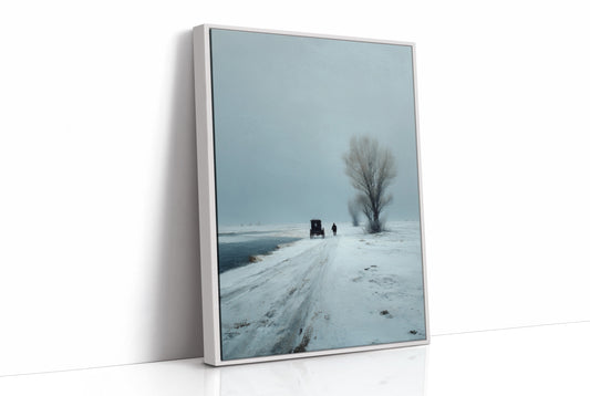 Alone on the Winter Plain
