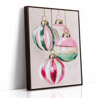 Pastel Ornaments Dancing in Light
