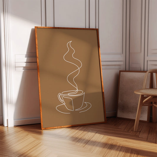 Morning Steam Writes Poetry Lines