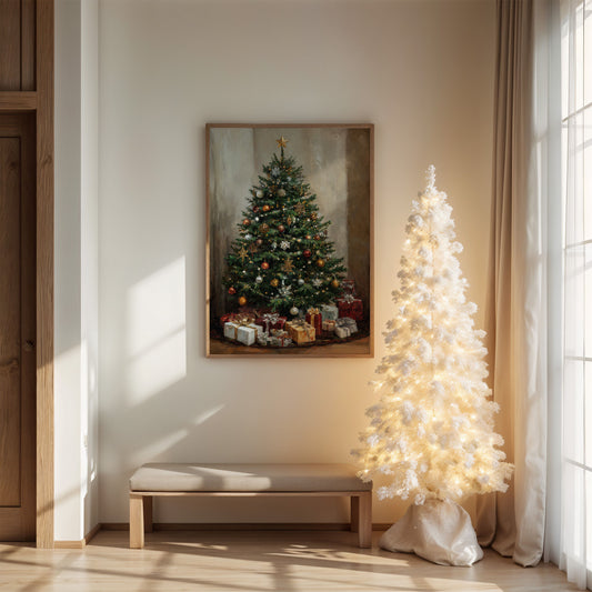 Painted Memories Of Christmas Morning