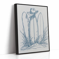 Cowboy Surfboards Dance Through Dunes
