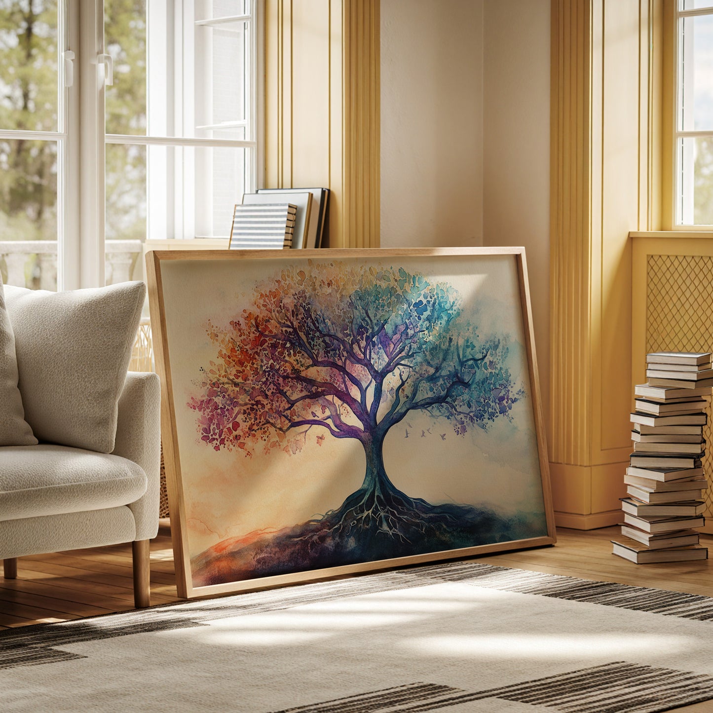Seasons Dance In Ancient Branches