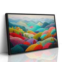 Rolling Hills Paint Summer's Rainbow Song