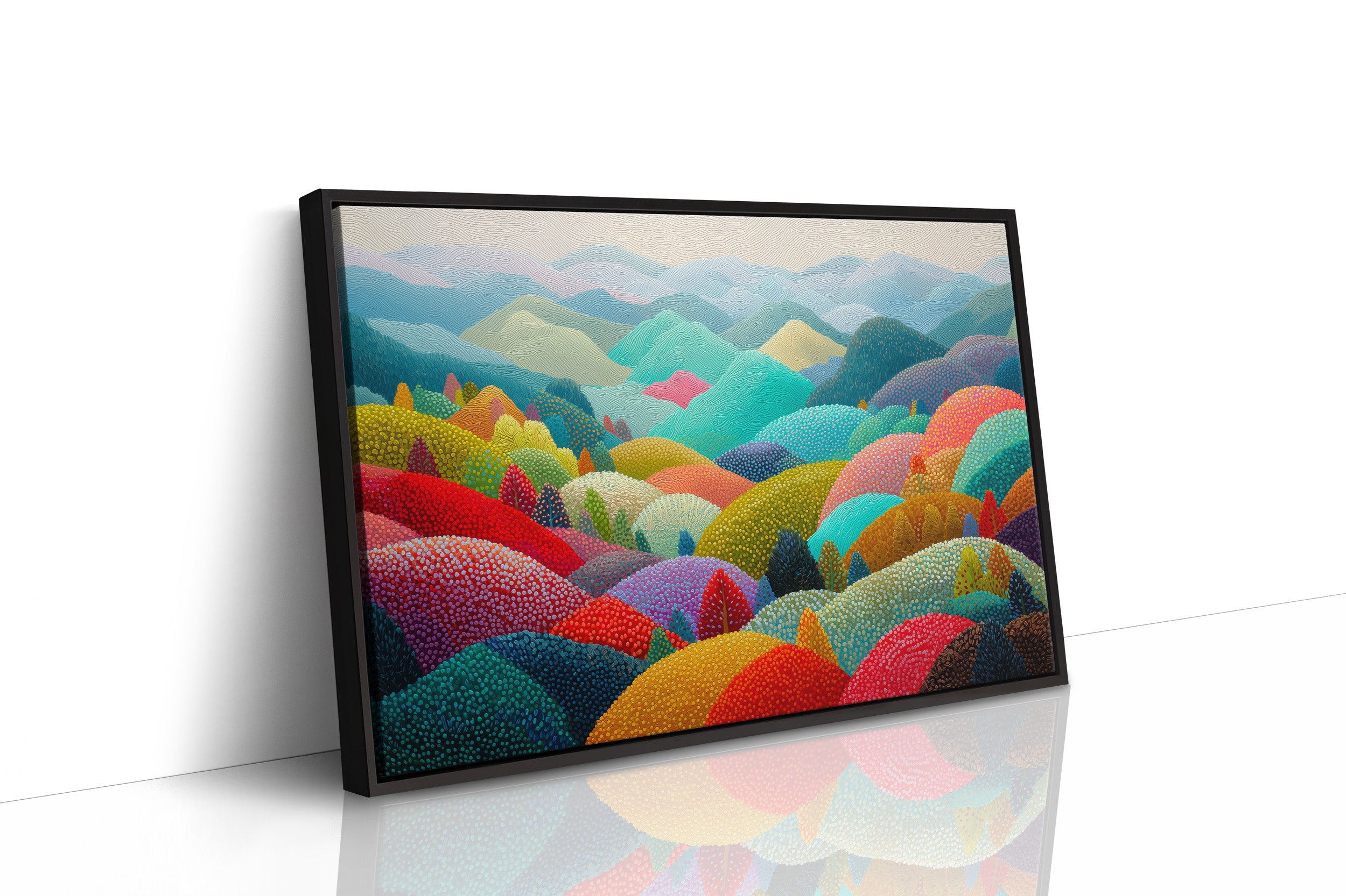 Rolling Hills Paint Summer's Rainbow Song