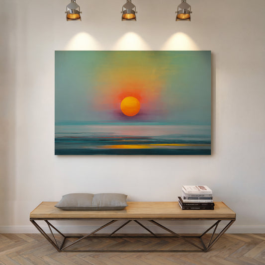 Ocean Dreams In Tangerine Light