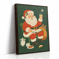 Jolly Old Saint Takes Pause