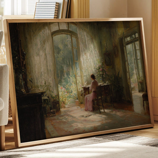 Summer Light Fills This Quiet Room