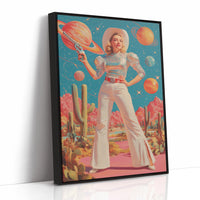 Cosmic Cacti Meet Space Cowgirl