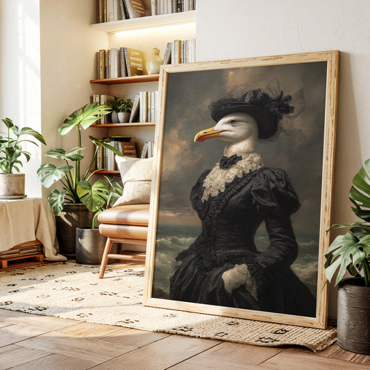 Elegance of the Ocean's Muse