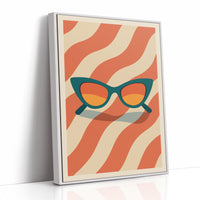 Summer Through Teal Cat Eyes