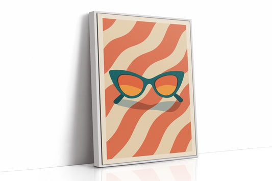 Summer Through Teal Cat Eyes