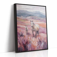 Wild Lavender Calls The Horses Home