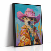 Desert Diva Wears Pink Stetson
