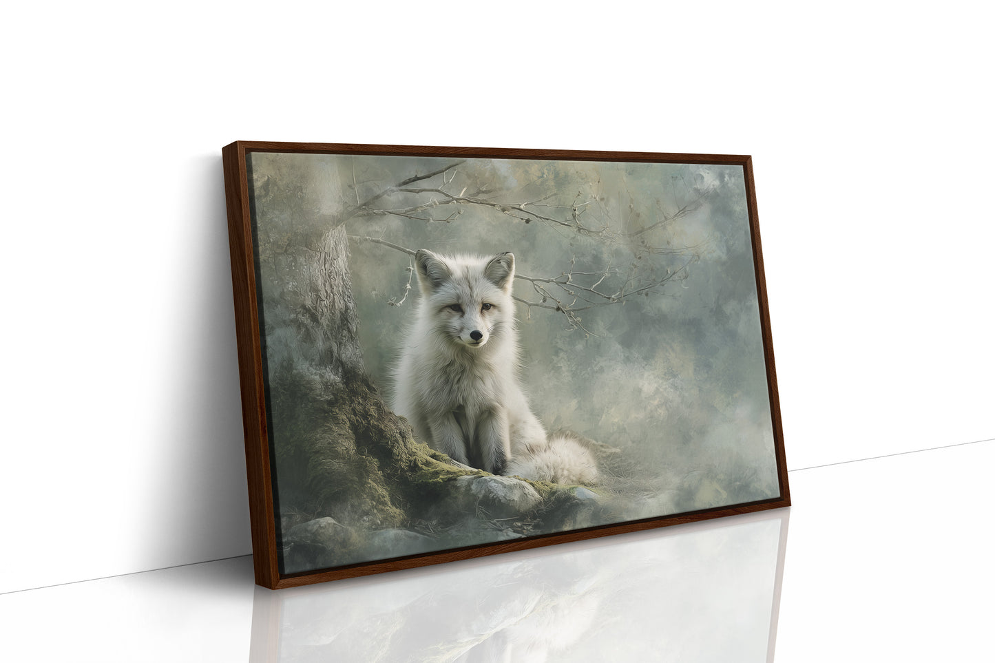 Arctic Tales Between Wooden Shelves