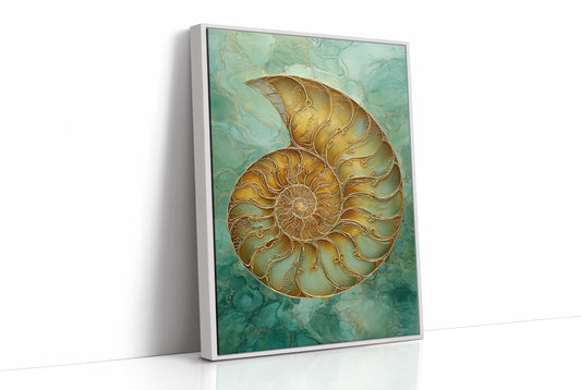 Golden Nautilus Whispers Timeless Secrets