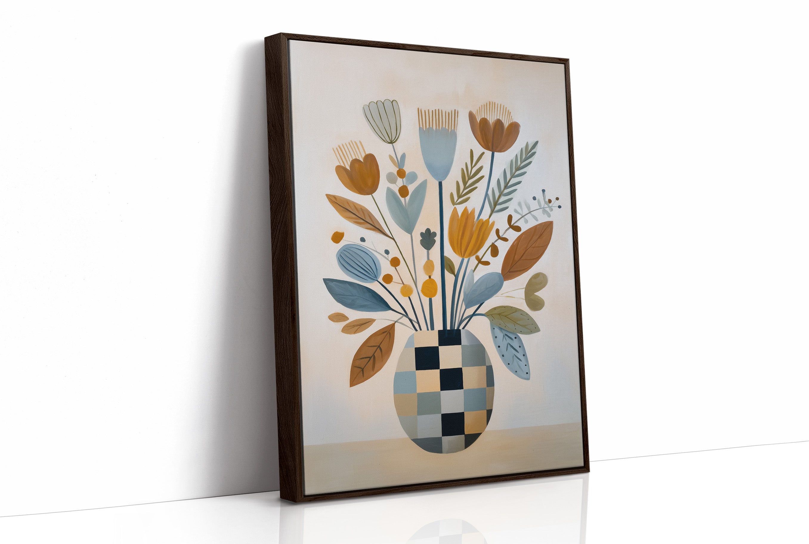 Geometric Vessel, Botanical Dreams
