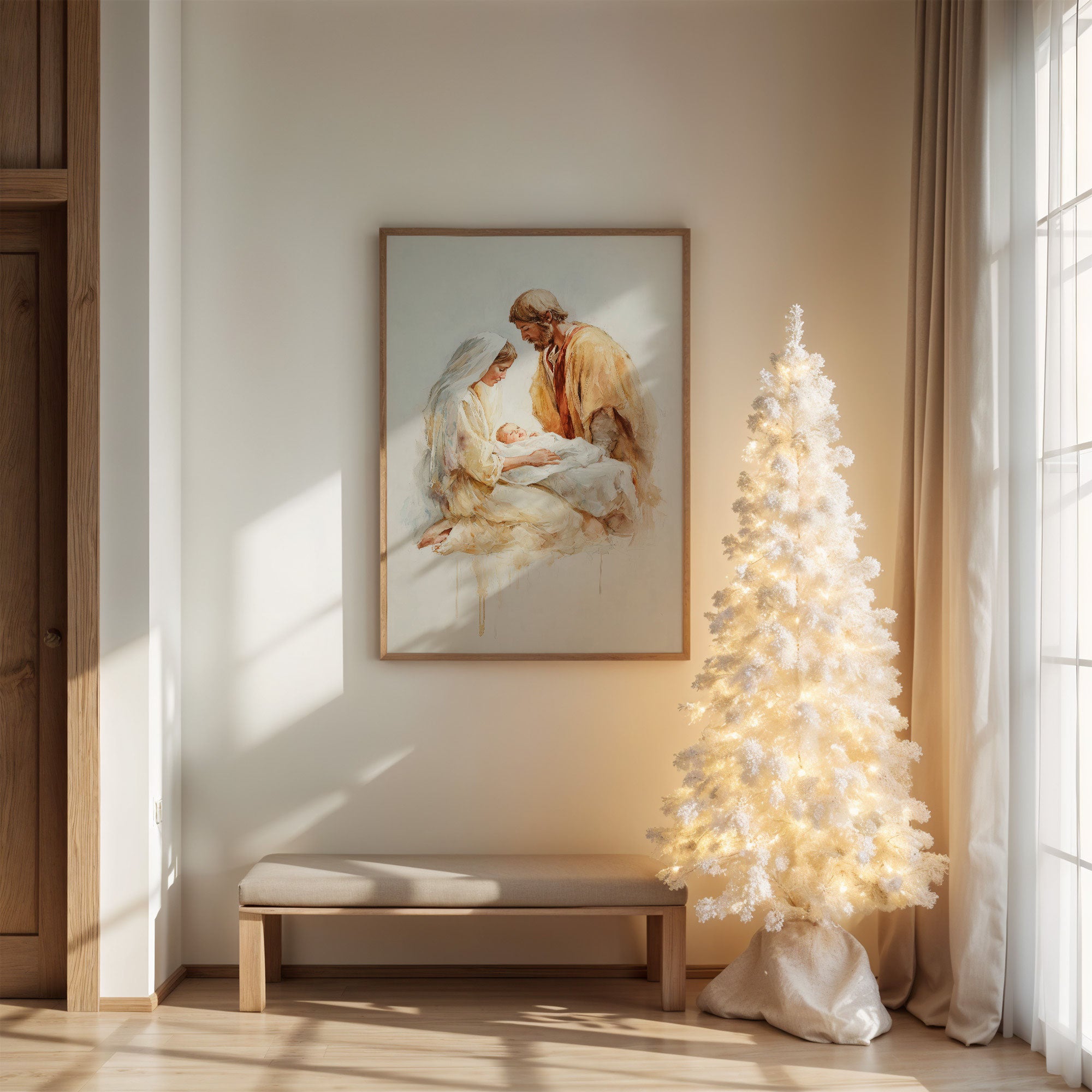 Sacred Light On Winter Mornings