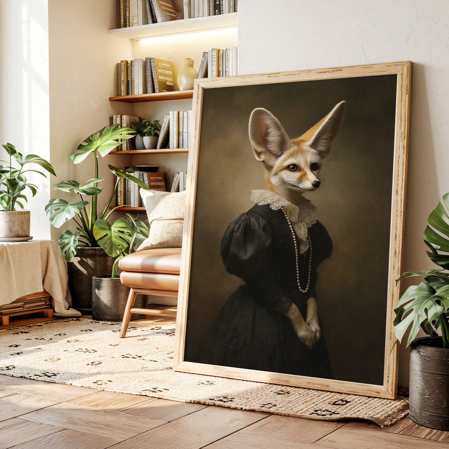 Elegance Woven in Fur and Lace