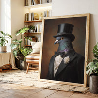 Dapper Feathers and Timeless Elegance
