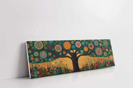 Mandala Tree Of Colorful Harmony