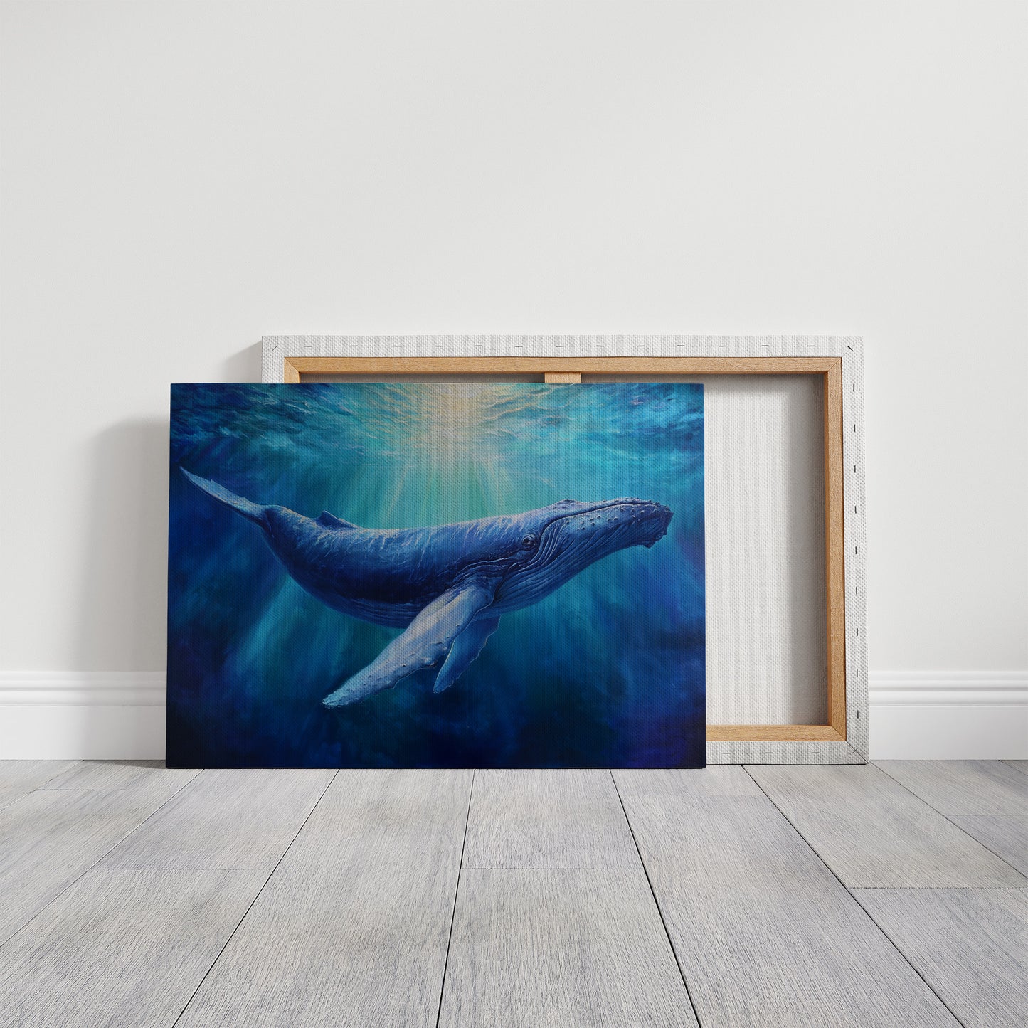 Ocean Giant In Azure Depths