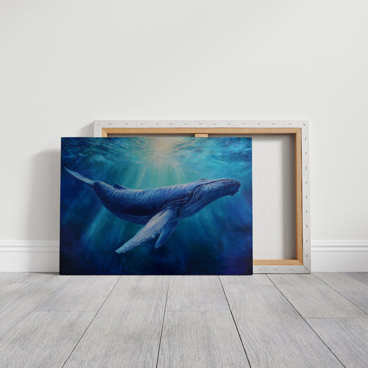 Ocean Giant In Azure Depths