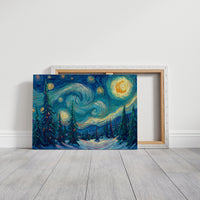 Starlit Pines Dance Through Time