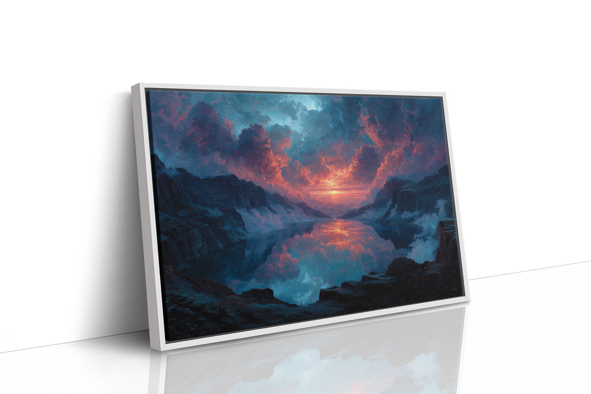 The Sky Set Fire, the Lake Copied