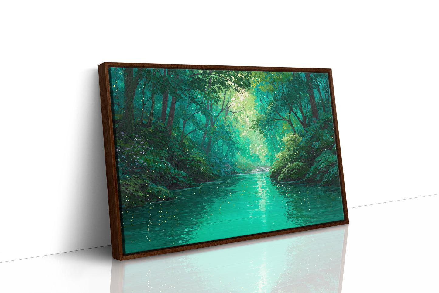 Emerald Path Between Forest Pages