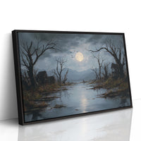 Moonlit Reflections on Forgotten Lands