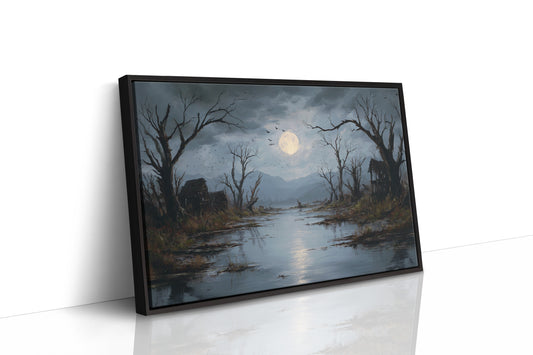 Moonlit Reflections on Forgotten Lands