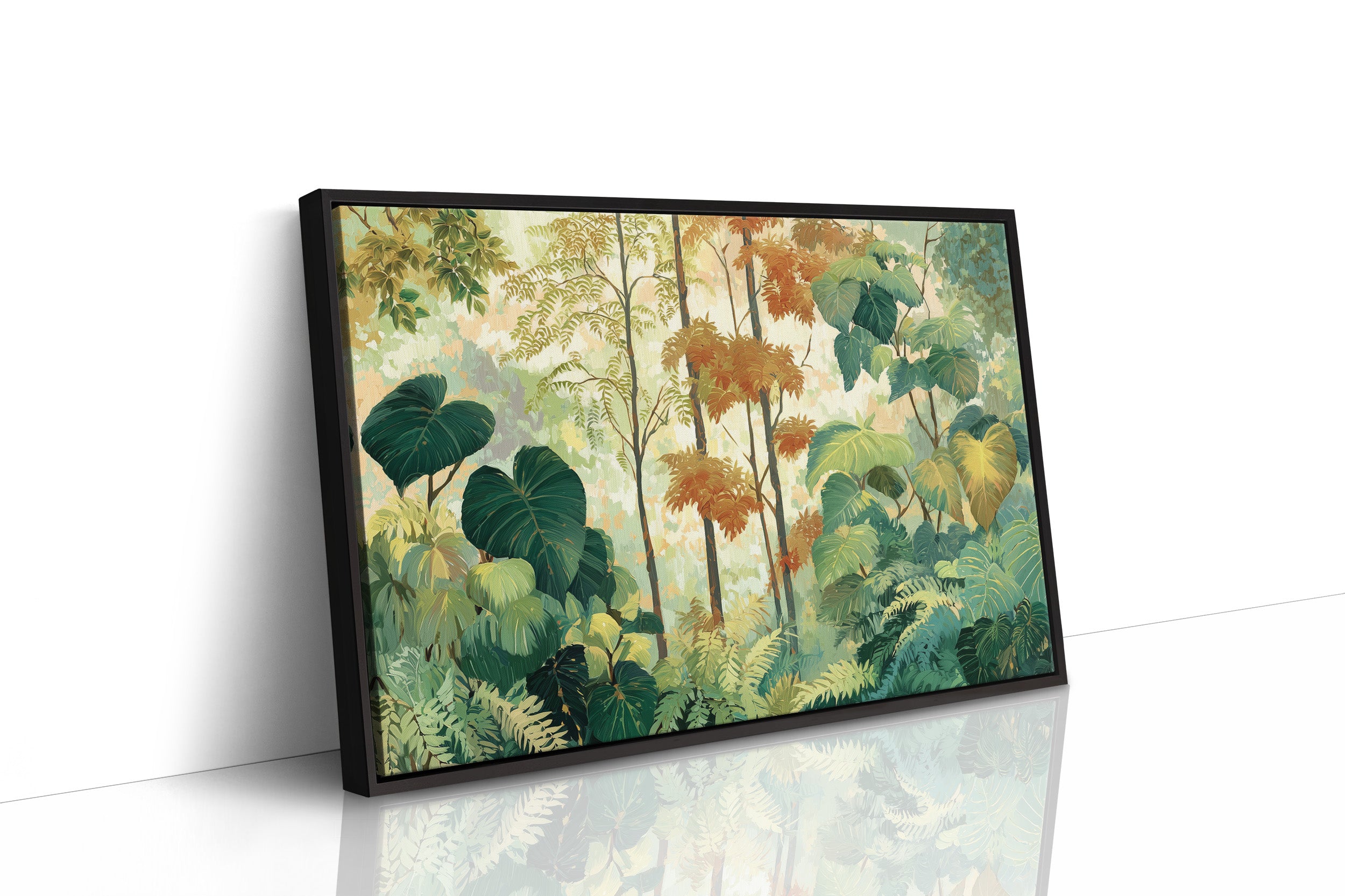 Sunlit Jungle Dances At Dawn