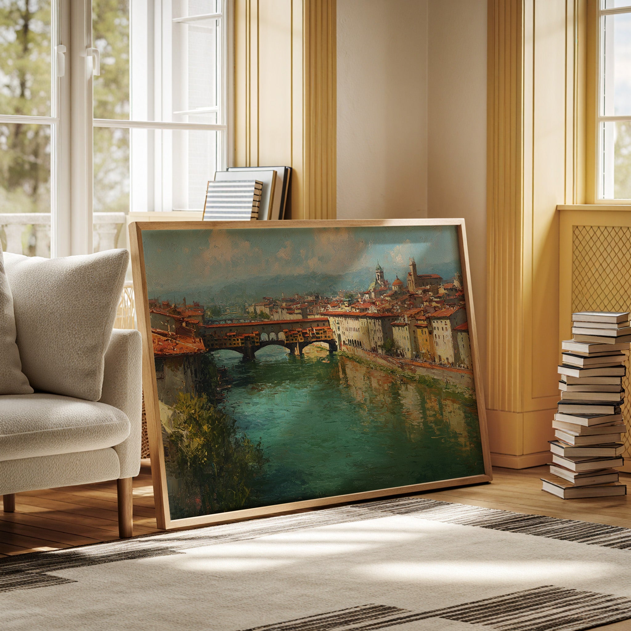 Summer Light Dances Through Florence