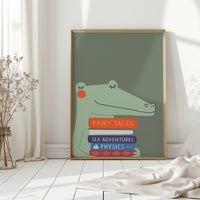 Bookish Gator Dreams of Fairy Tales