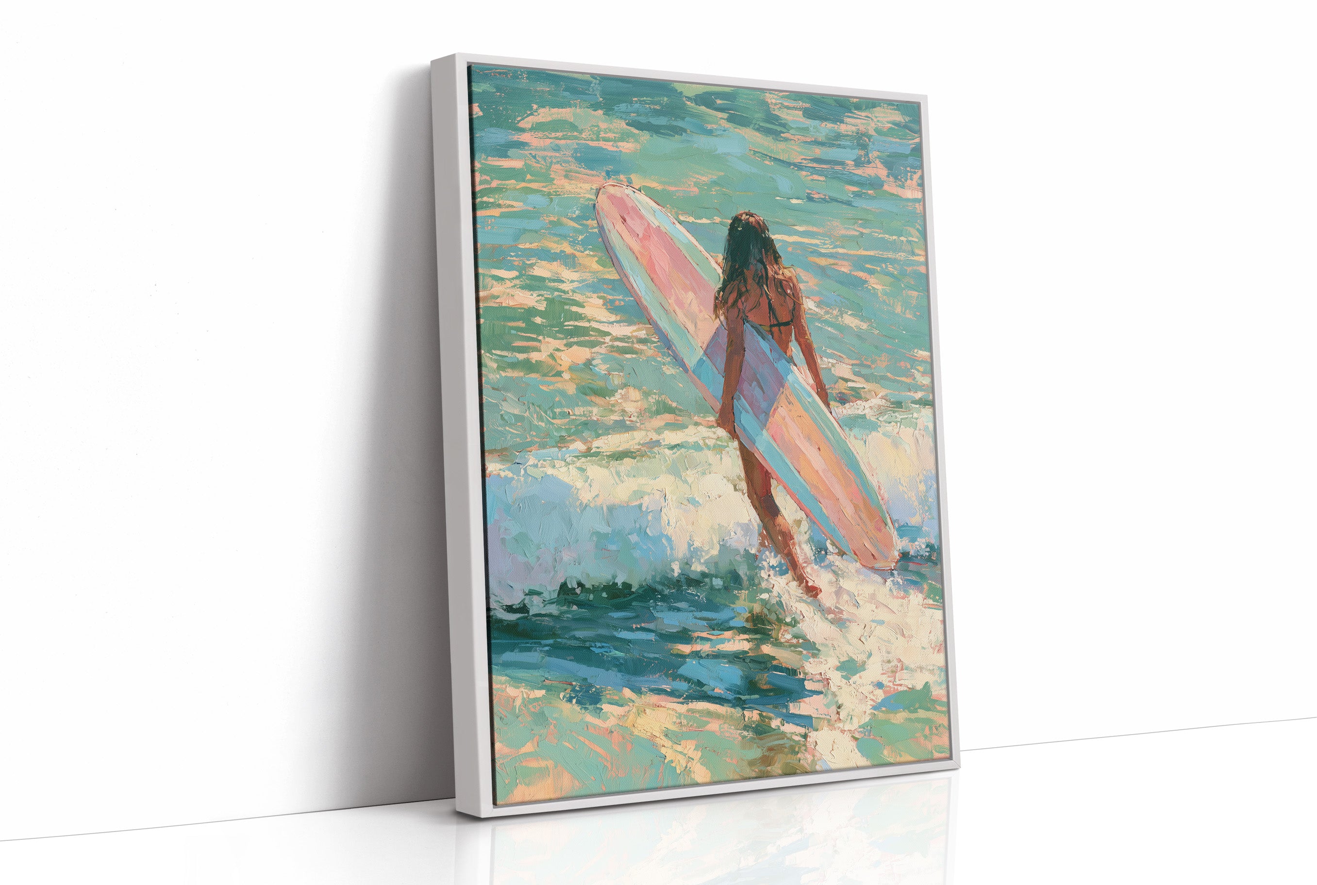 Into the Turquoise Surf