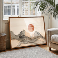 Mountains Flow Like Gentle Waves