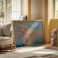 Ocean Light Paints The Morning Sky
