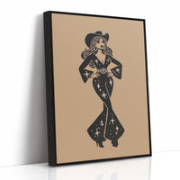 Starlit Rhinestones Grace Western Nights