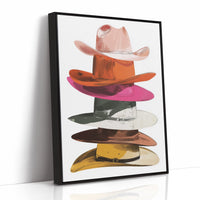 Stacked Stetsons Paint Western Stories