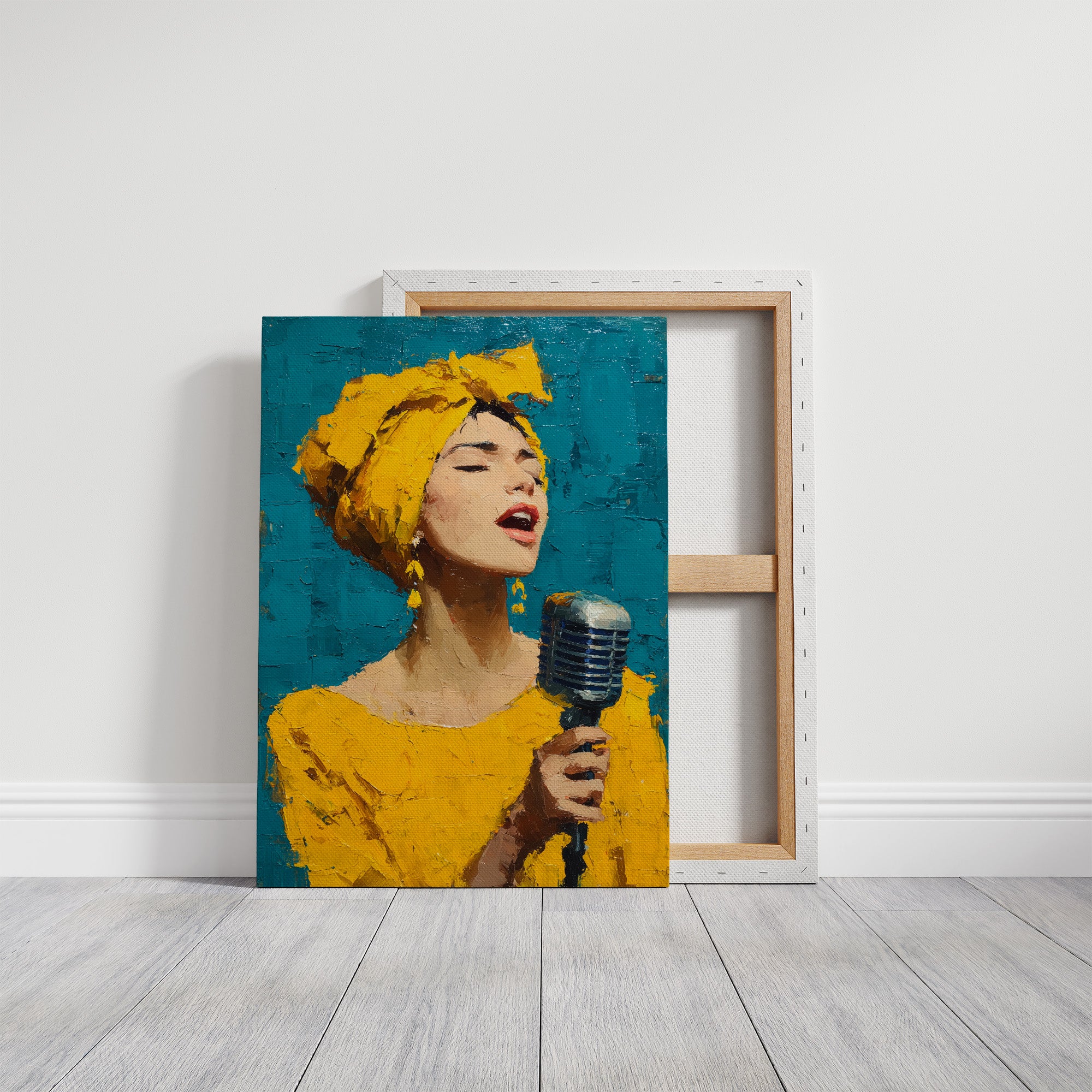 Song in Yellow and Teal