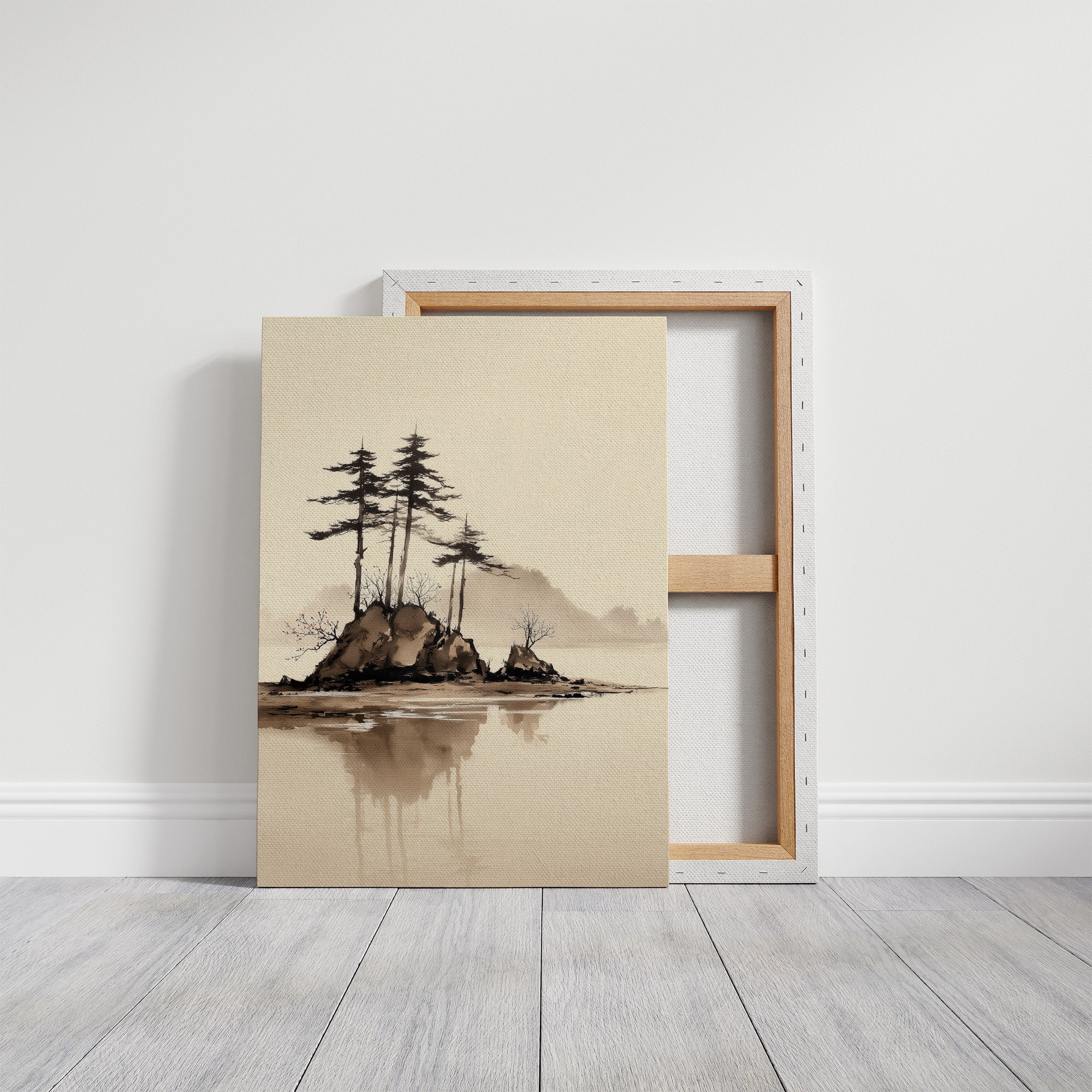 Stillness Between the Pines