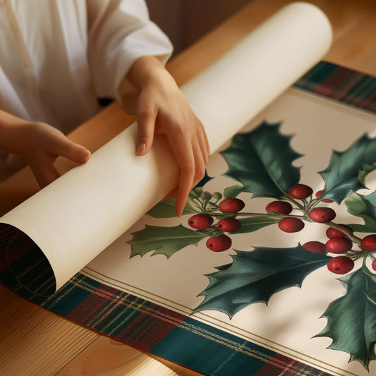 Winter Berries By The Hearth