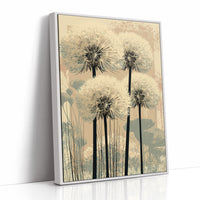 Dandelion Field in Soft Focus