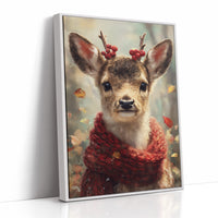 Little One in Winter Berries