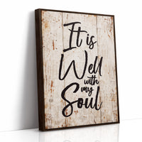 Rustic Affirmation Whispers Truth