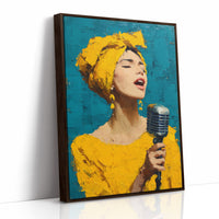Song in Yellow and Teal