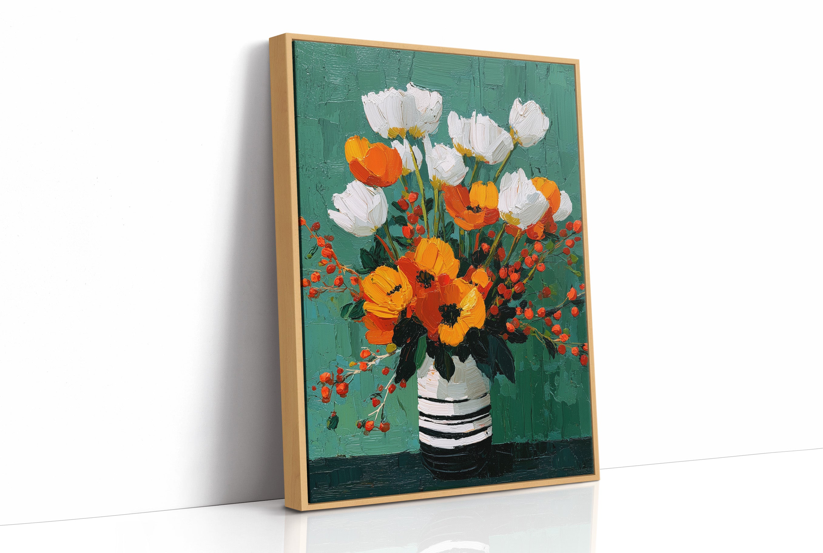 The Striped Vase Had Good Taste