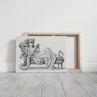 Modern Medusa's Digital Repose